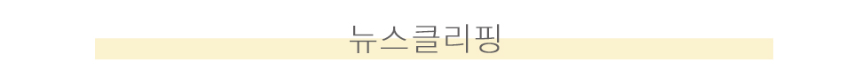 뉴스클리핑